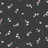LIBERTY FABRICS A WOODLAND CHRISTMAS-CHRISTMAS COTTAGE 6018A 100% Cotton Fabric