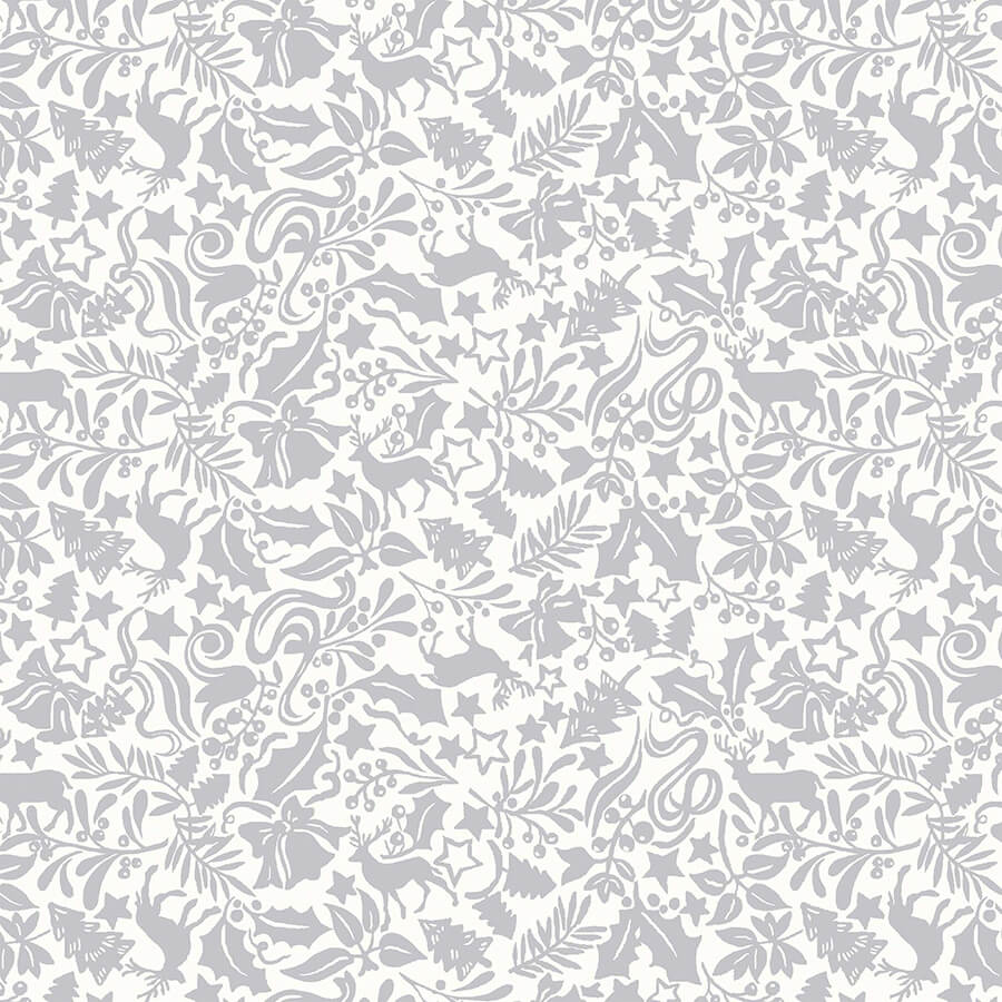 LIBERTY FABRICS A WOODLAND CHRISTMAS-ENCHANTED FOREST 6019D 100% Cotton Fabric