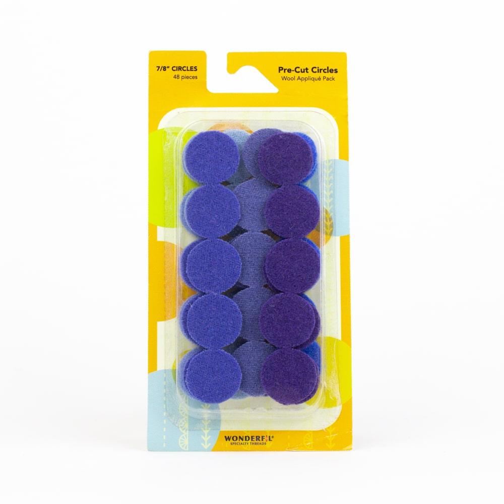 Pre-Cut Wool Circle Appliqué Packs - Sue Spargo