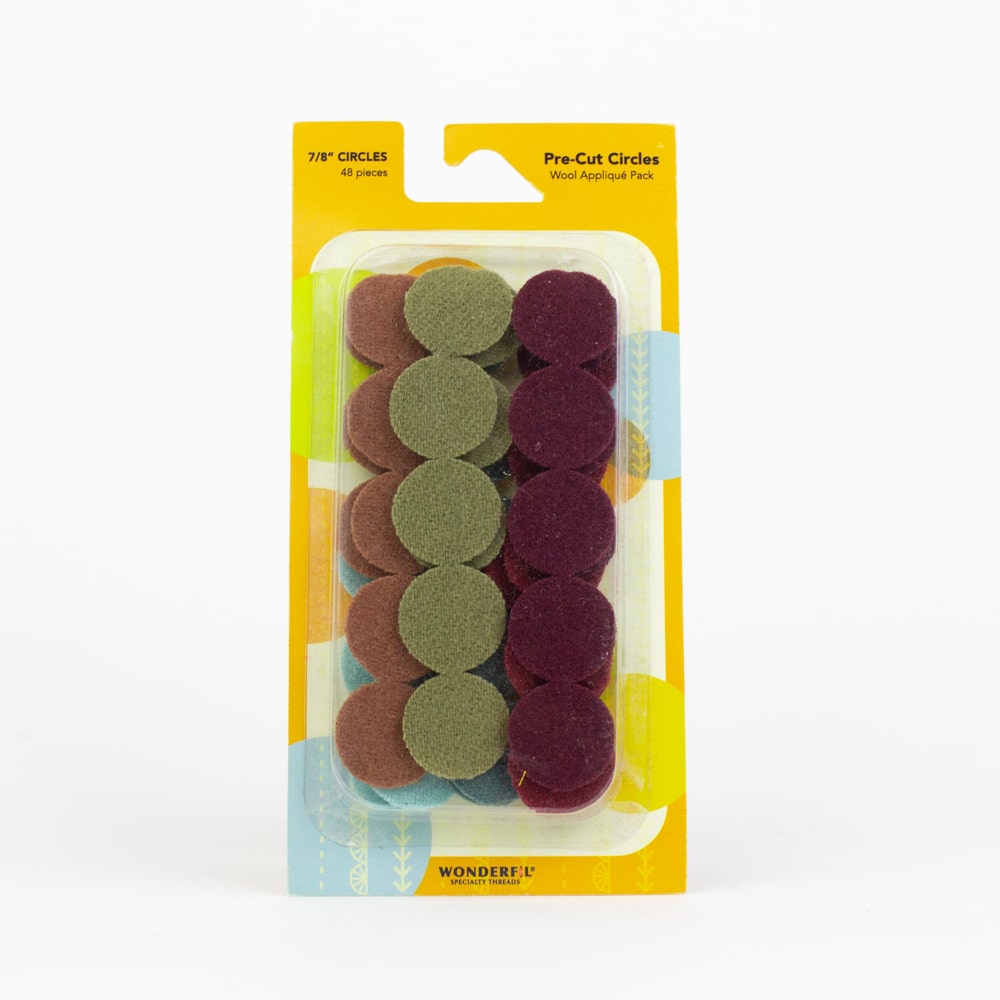 Pre-Cut Wool Circle Appliqué Packs - Sue Spargo