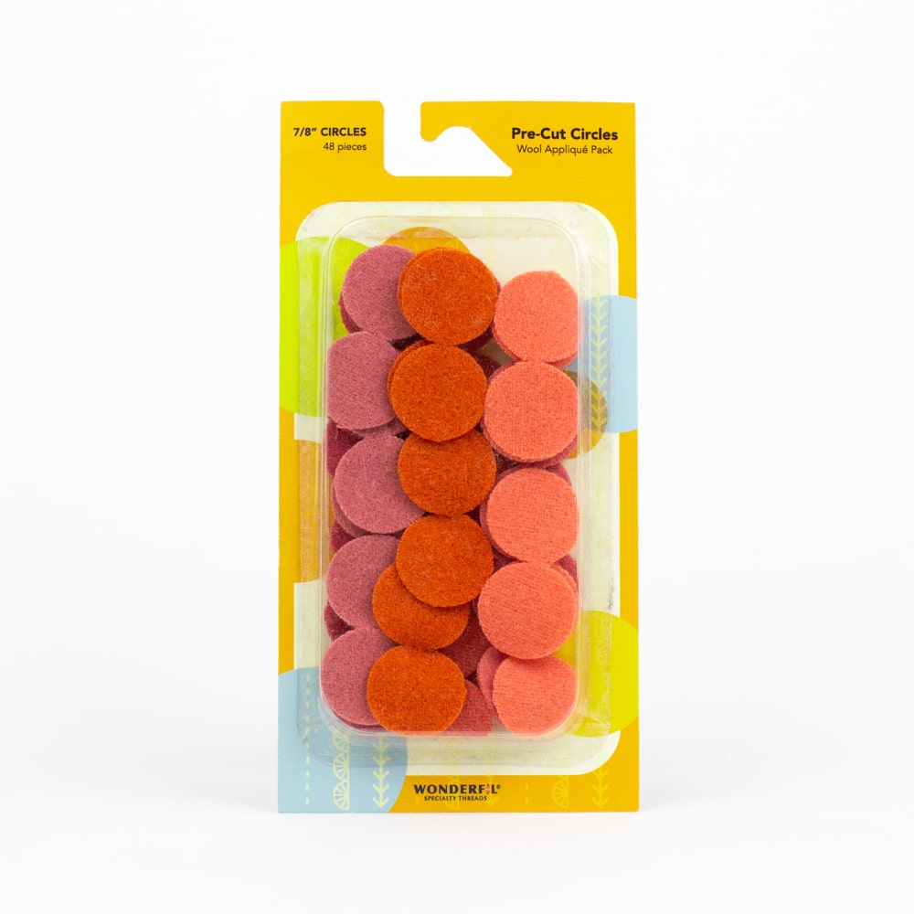 Pre-Cut Wool Circle Appliqué Packs - Sue Spargo