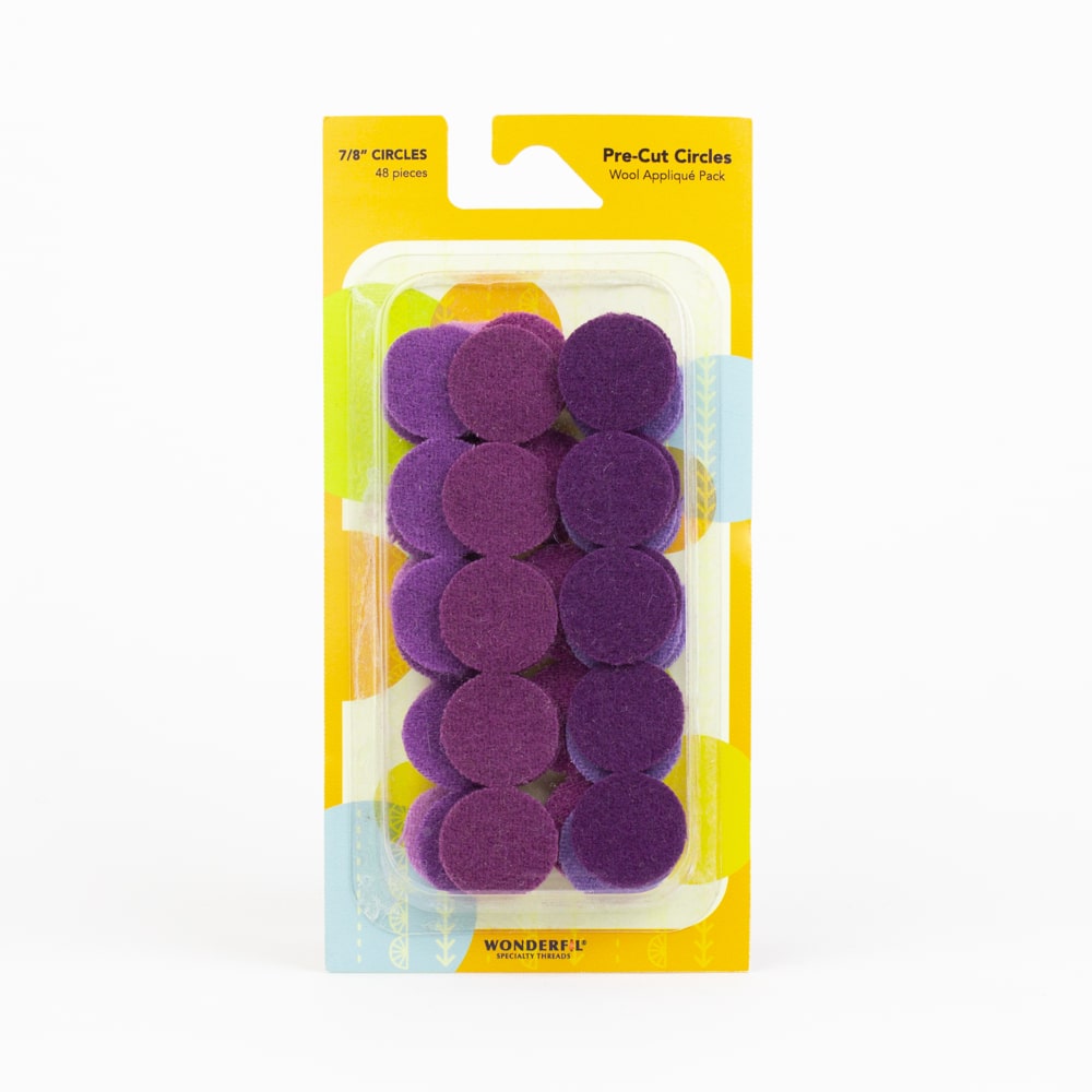 Pre-Cut Wool Circle Appliqué Packs - Sue Spargo