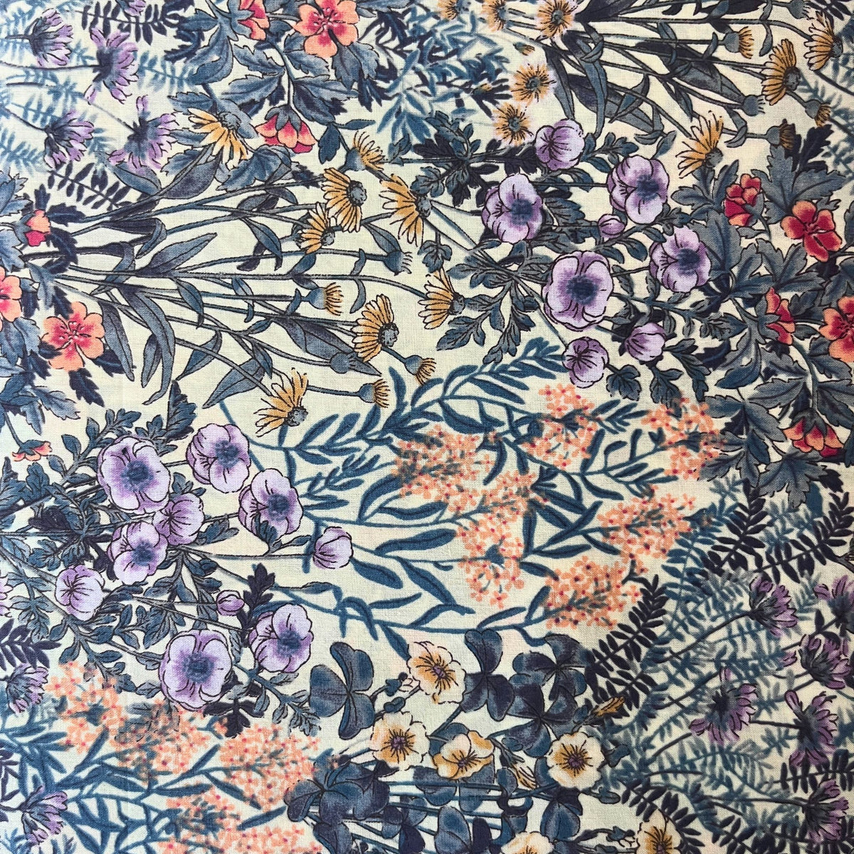 Cotton Printed Lawn, 80gsm, Hokkoh, Japan 110cms 7025-605-2E