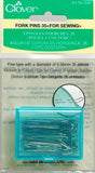 Clover Fork Pins 35 Pieces