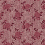 Dahlia by Laundry Basket Quilts Crab Apple Wine A-1379-P 100% Cotton