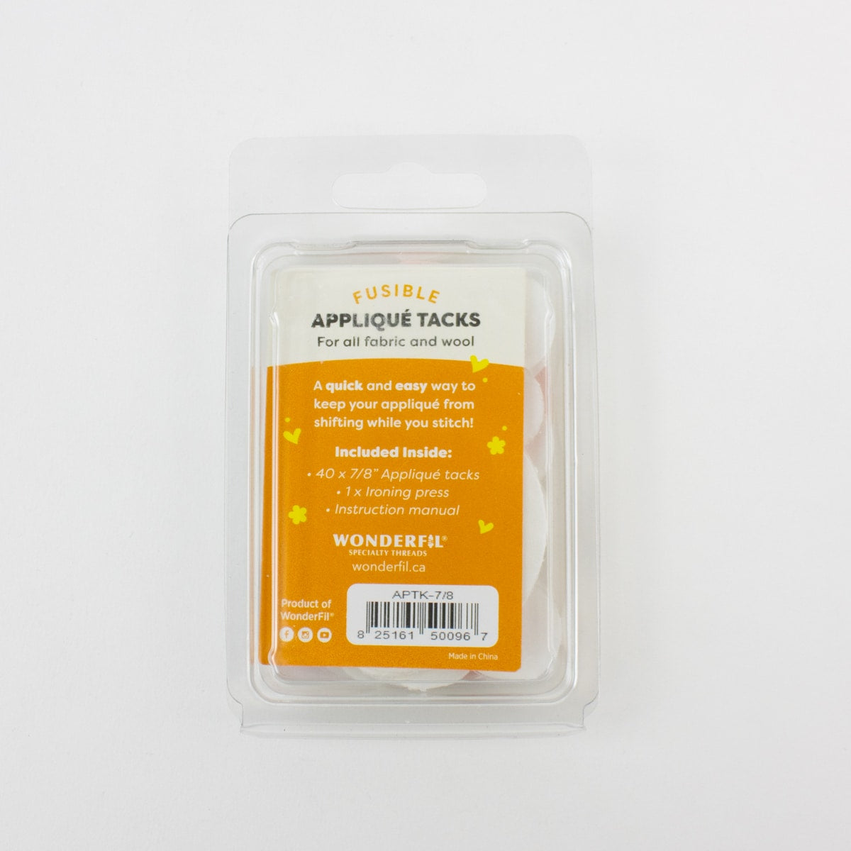 WonderFil Fusible Appliqué Tacks