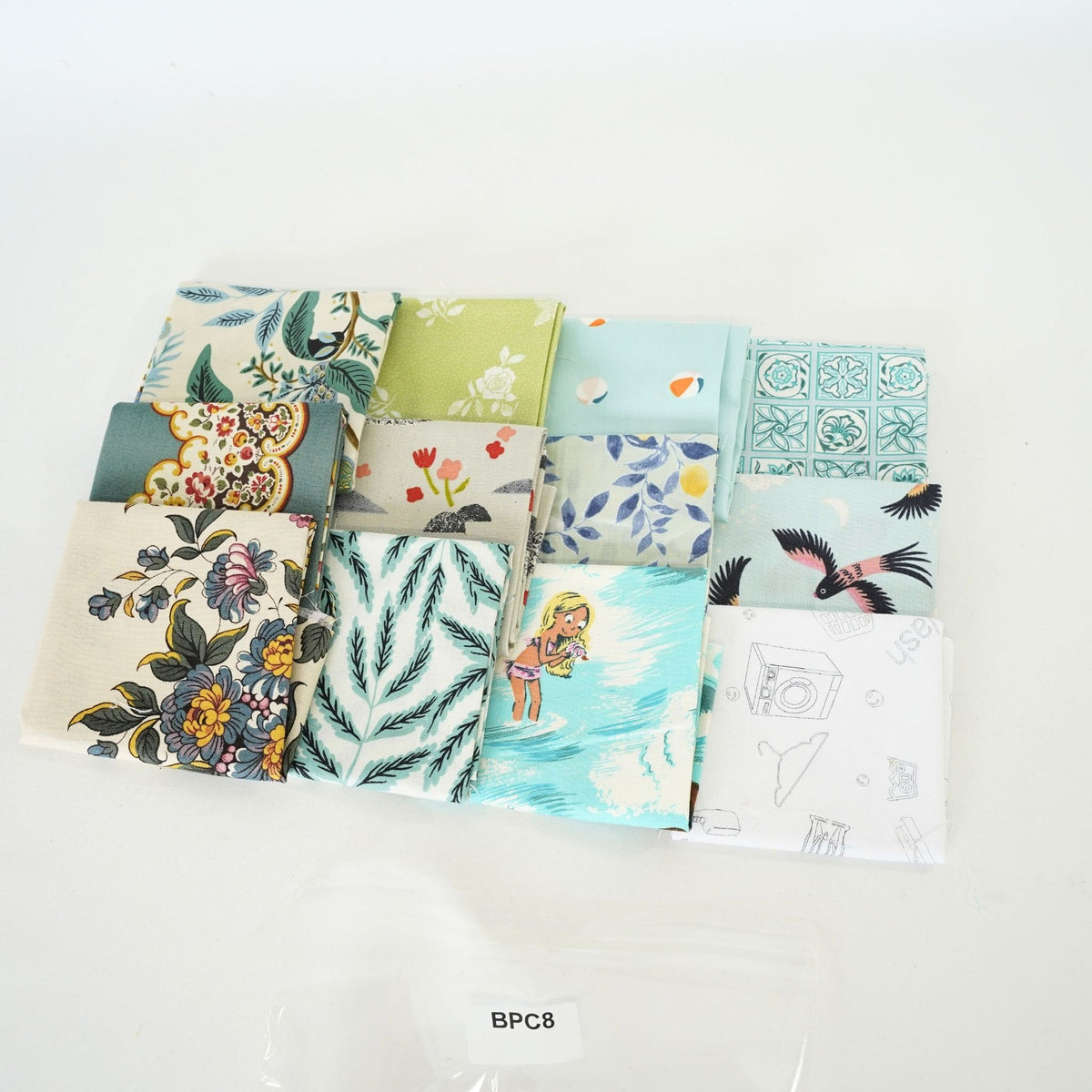 Fat 8th Bundle  Appliqué Patchwork and Quilting Fabric BPC8