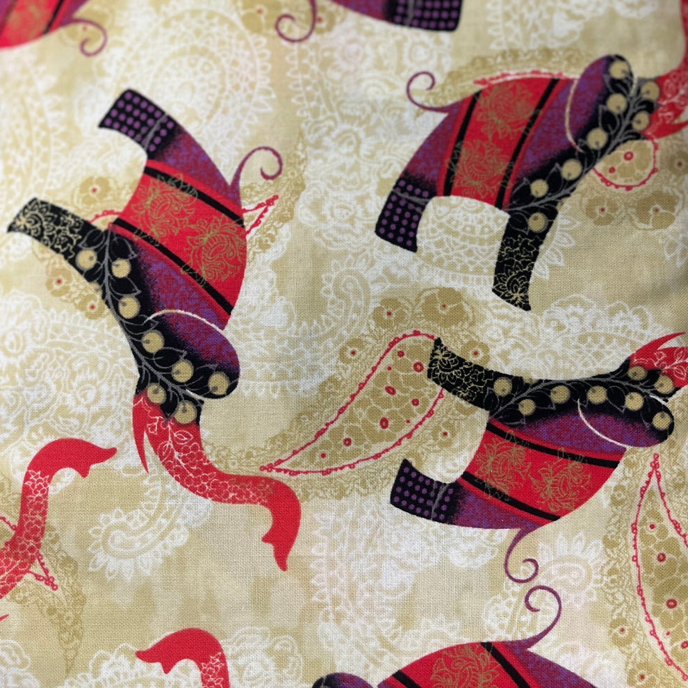 100 % Cotton Fabric: Final Clearance 1m for only $6