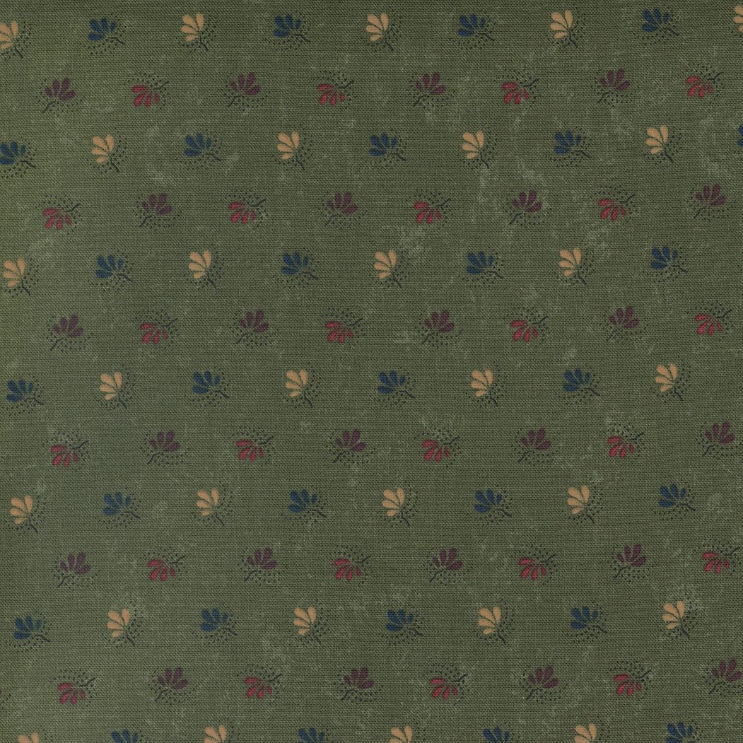Maple Hill M9684 15 green 100% Cotton Fabric