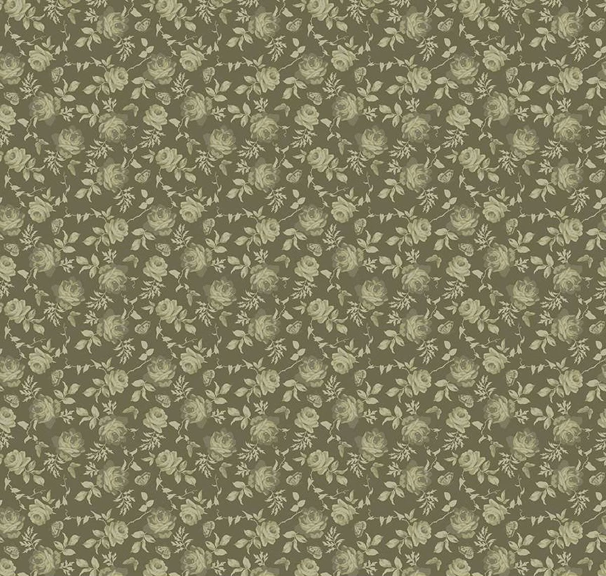 ANNE OF GREEN GABLES TONE-ON-TONE - C16125-GREEN - 100% Cotton