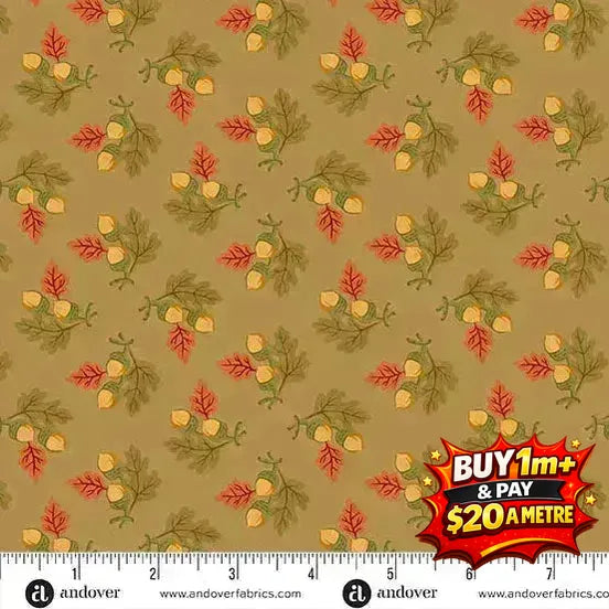 AUTUMN WOODS - A1545N - 100% Cotton