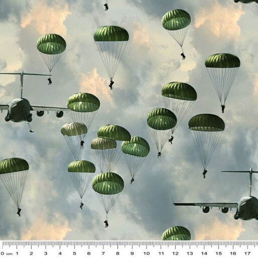 Air Force Centenary C-17 Globemaster Paratroopers Q