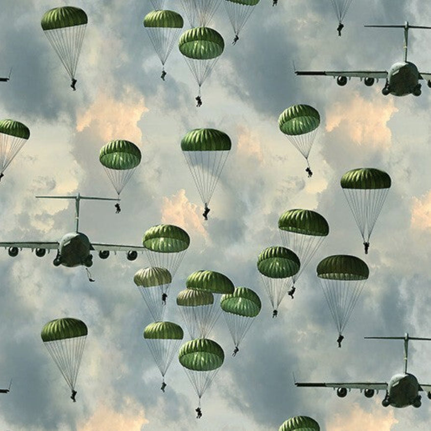 Air Force Centenary C-17 Globemaster Paratroopers Q
