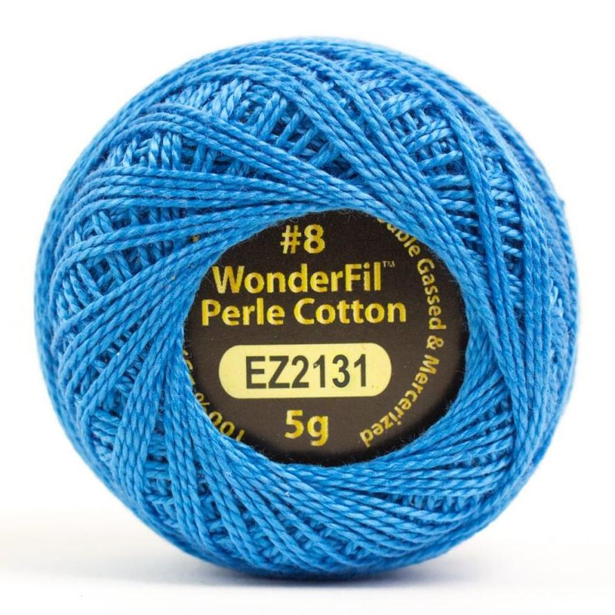 Alison Glass Eleganza Perle Cotton - EL5G-2131 - Blue Bonnet - 38.4m/42yd