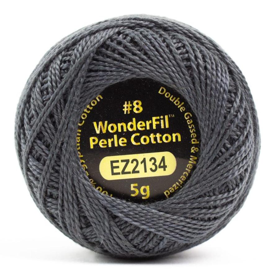 Alison Glass Eleganza Perle Cotton - EL5G-2134 - Charcoal - 38.4m/42yd