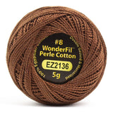 Alison Glass Eleganza Perle Cotton - EL5G-2136 - Pecan - 38.4m/42yd