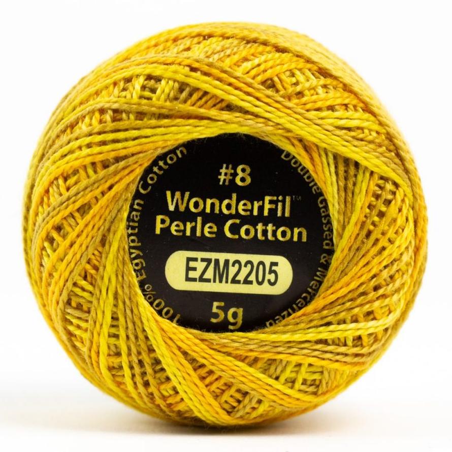 Alison Glass Eleganza Perle Cotton - EL5GM-2205 - Marigold - 38.4m/42yd