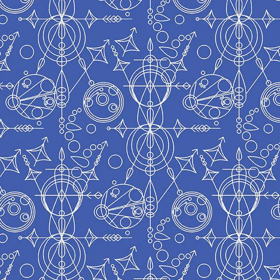 Alison Glass 7752 Mercury 100 % Cotton