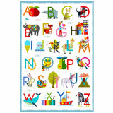 Alphabet Soup Panel Multi by Nutex