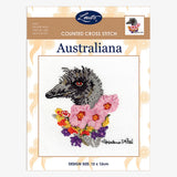 Helene Wild Cross Stitch Kit - Australiana Emu
