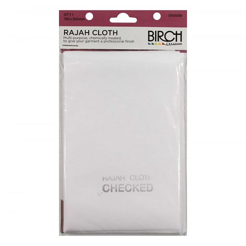 Birch Rajah Cloth qty-1.   760 x 300mm