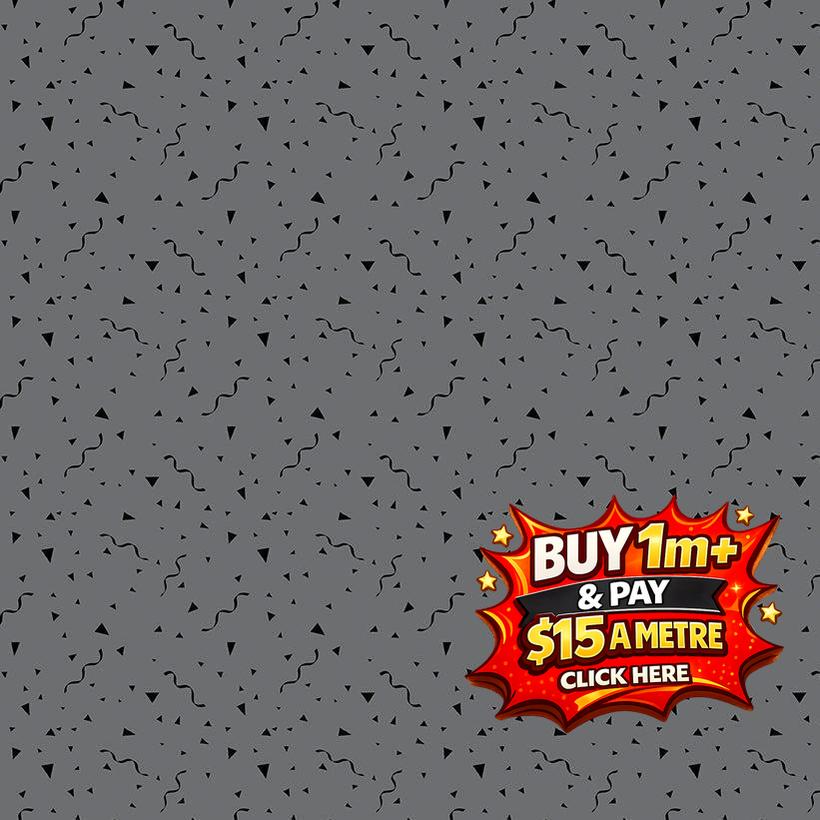 BLACKOUT FESTIVAL GRAY - C16241-GRAY - 100% Cotton or $15 a metre Click Here