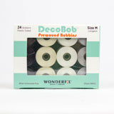 WonderFil DecoBob Prewound Bobbins Assorted Pack – Size M – 