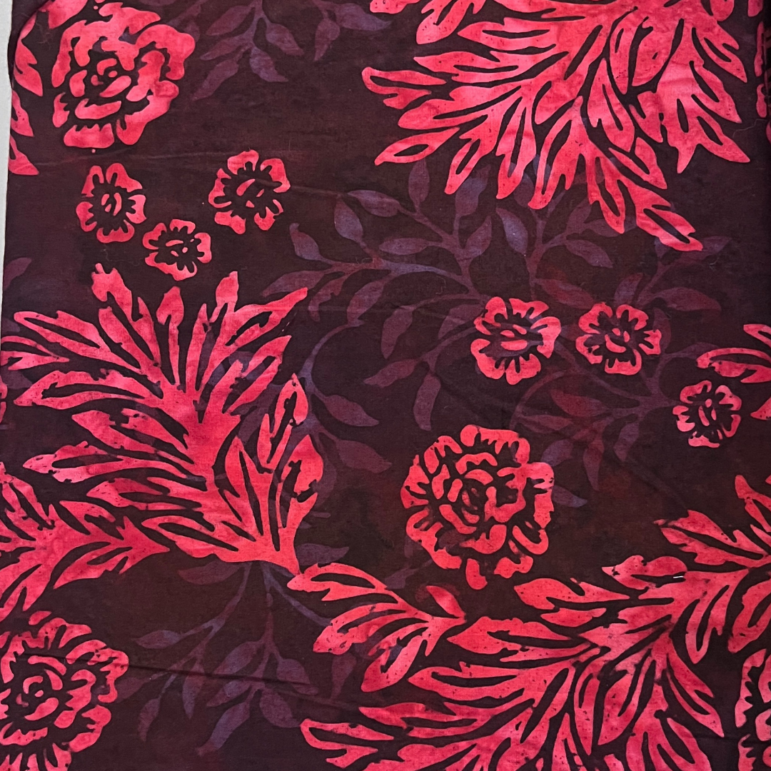 Batik Fabric 100% Cotton Fabric WOF 110cm-  112cm