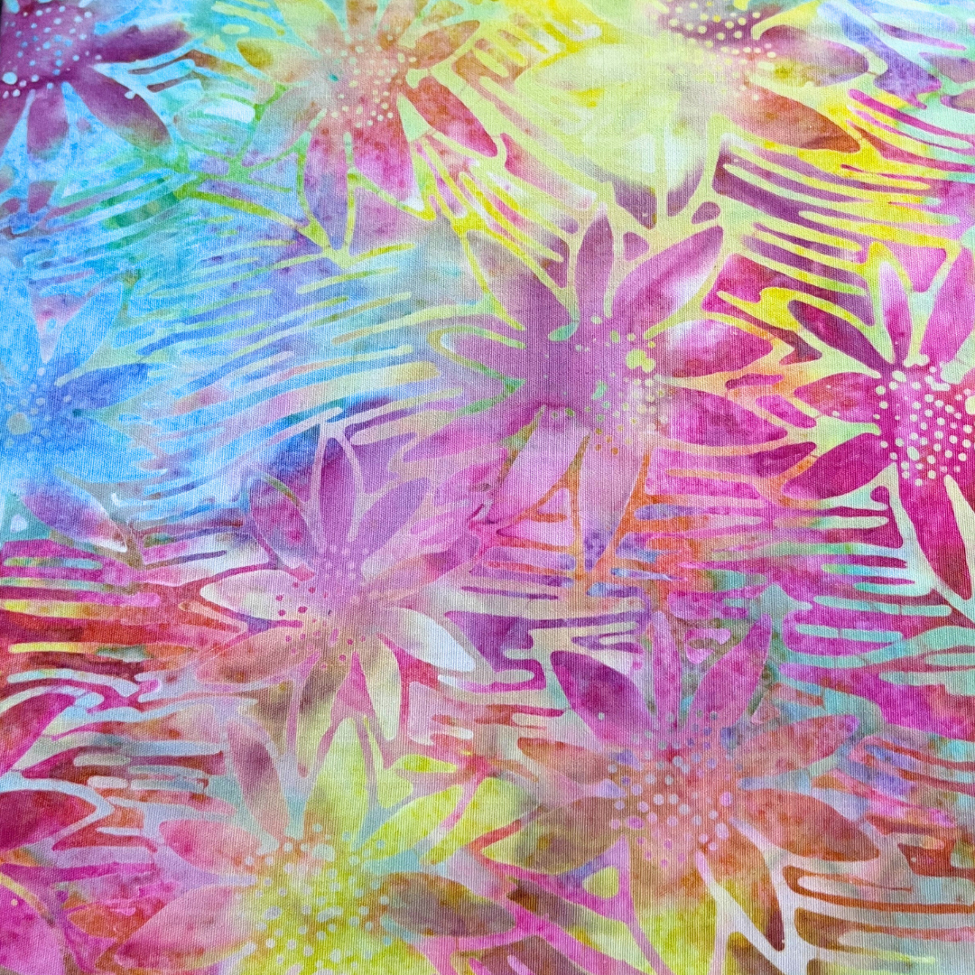 Batik Fabric 100% Cotton Fabric WOF 110cm-  112cm