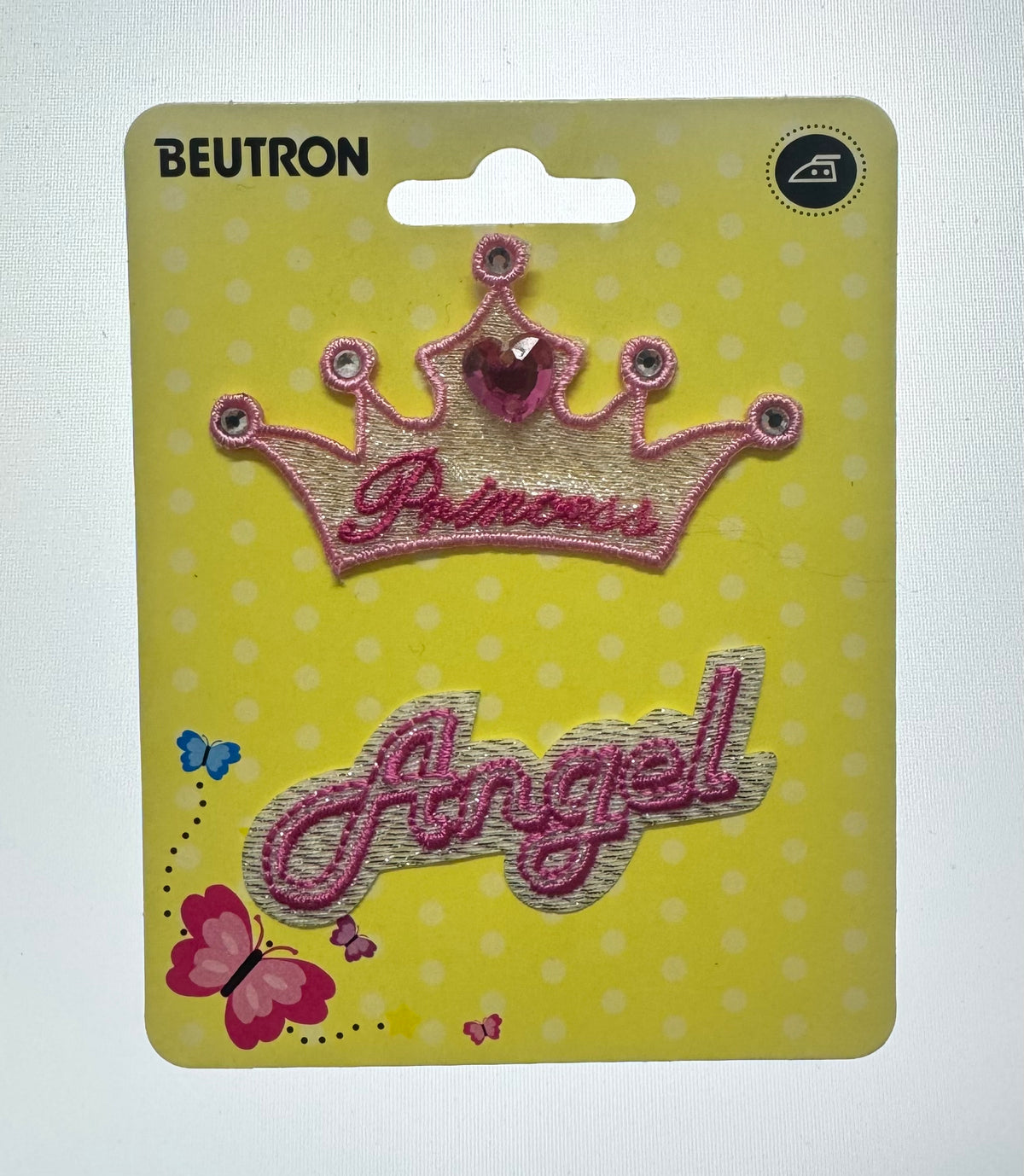 Beutron Princess + Angel Iron On Motif 2 Pack