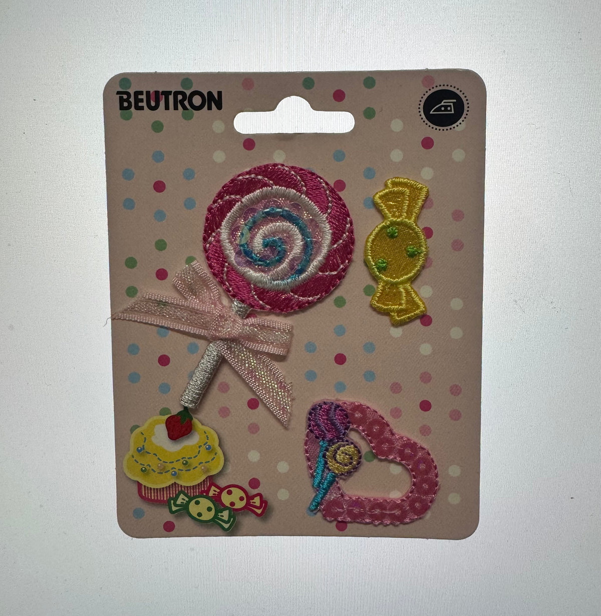 Beutron Sweets Iron On Motif 3 Pack