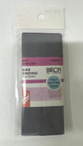 Birch Grey Polycotton Bias Binding 25mm x 3m