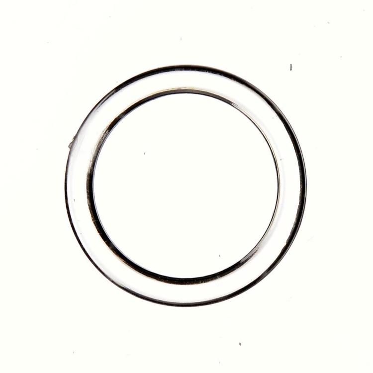 Birch Lingerie Fastener Rings Clear 14 mm 4 Pack