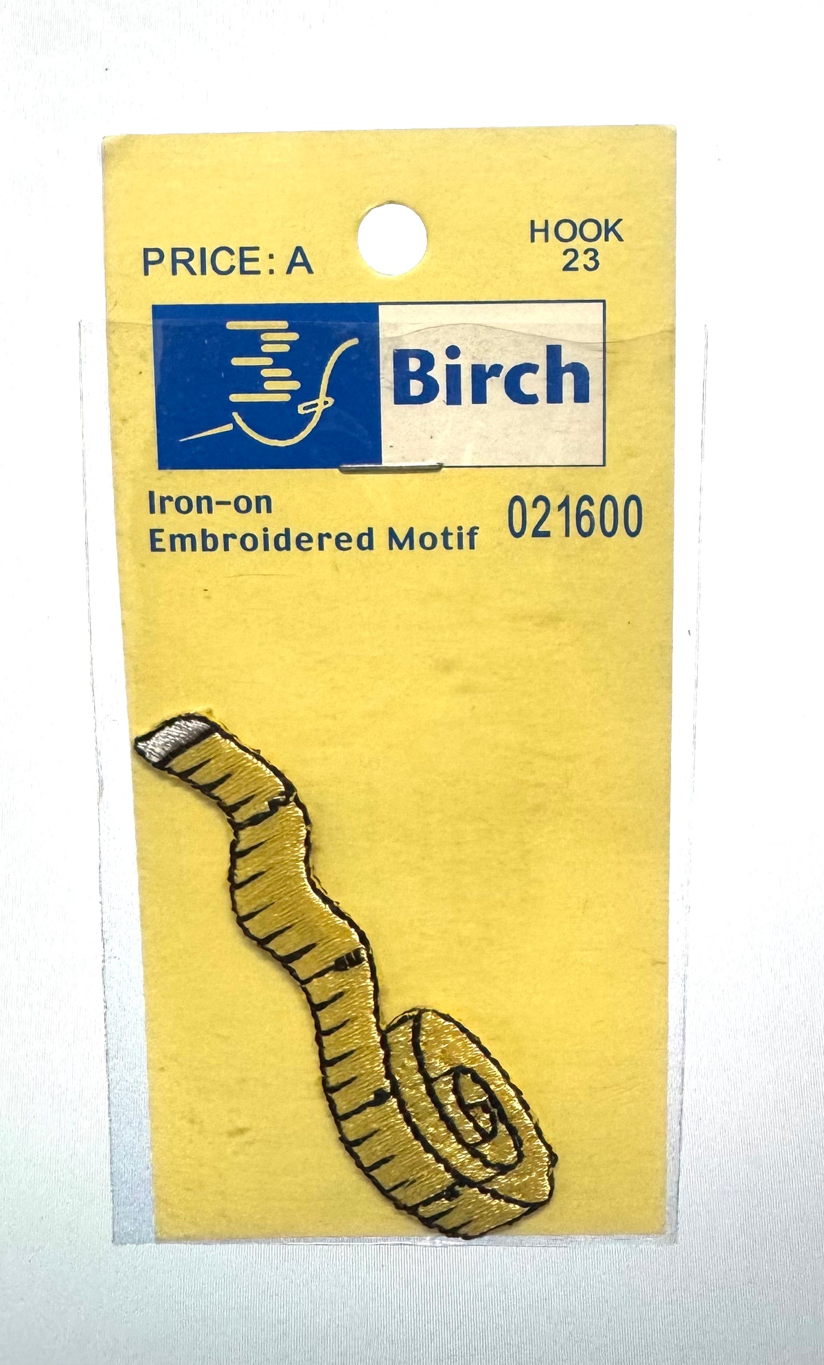 Birch Tape Measure Iron On Motif