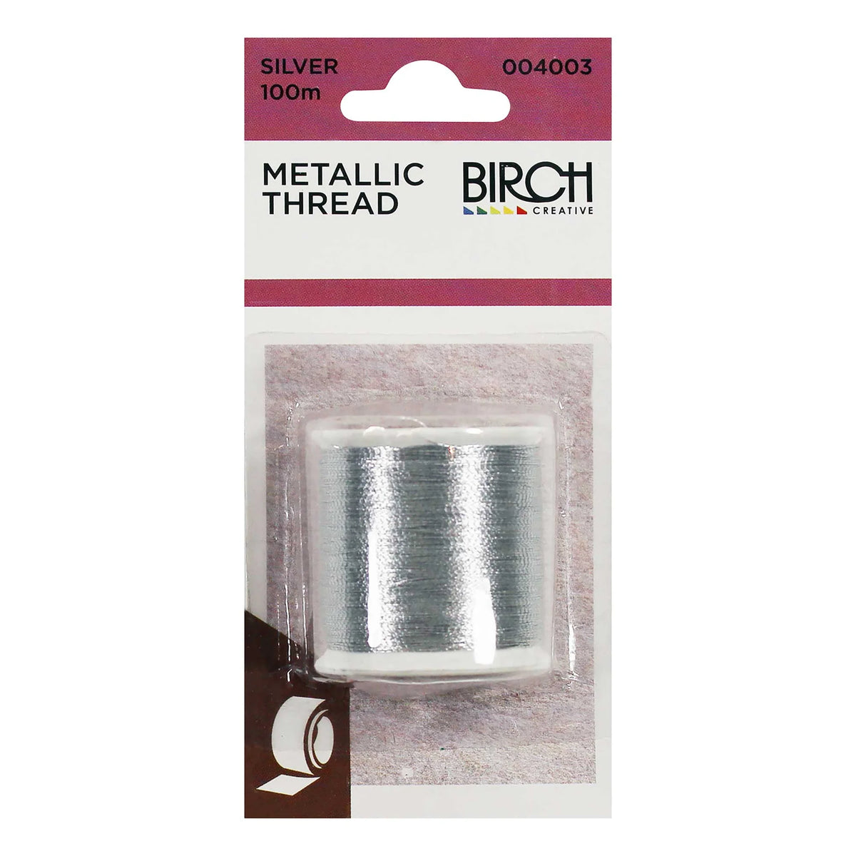 Birch Metallic Thread 100m - 004003