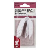 Birch Shoulder Strap Retainers 12510 - White