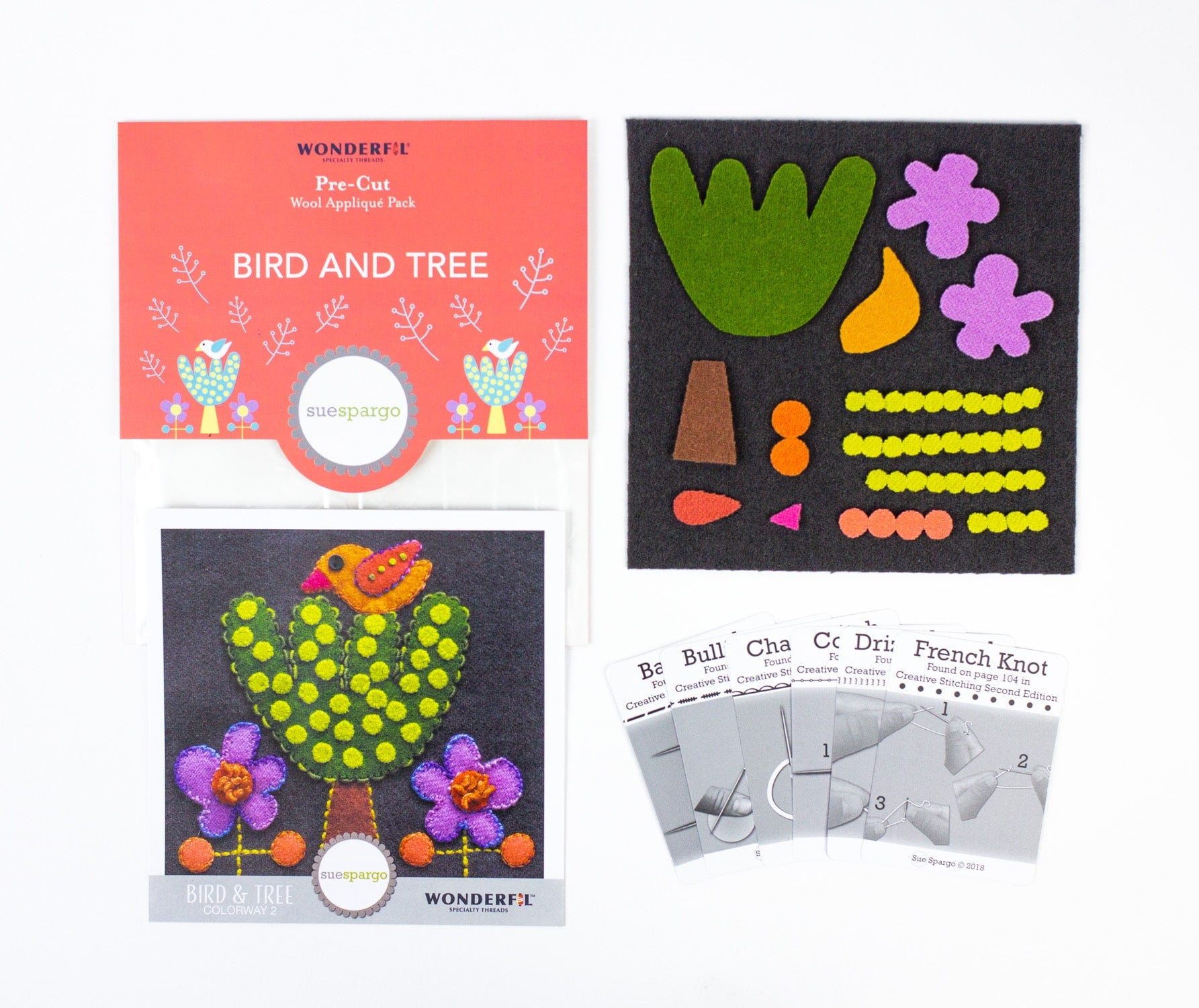 Sue Spargo Pre-Cut Wool Kits