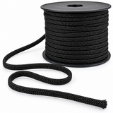 Black Cord 10mm Black Sold By The Metre
