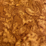 Brown Rust Batik Fabric WOF 110cm -  112cm