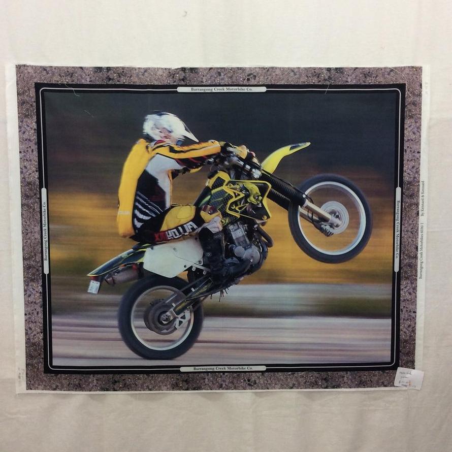 Burrangong Creek Motorbikes Panel