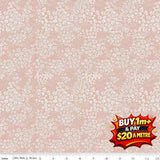 A WALK ON THE PRAIRIE C15235-CORAL 100% COTTON