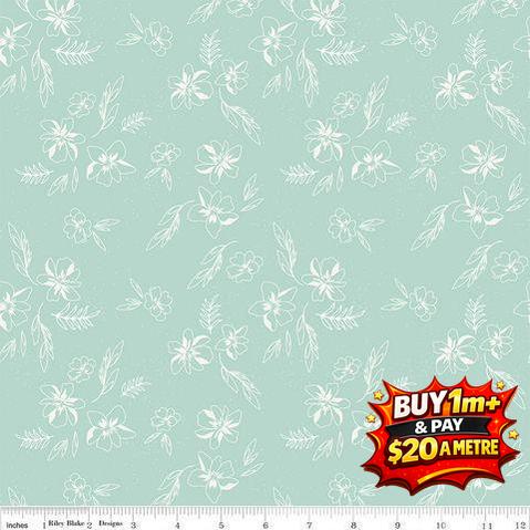 BERRY MARKET C15743-MINT 100% COTTON