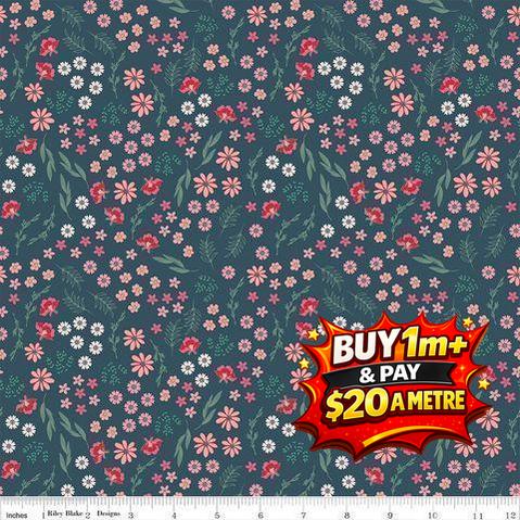 #BERRY MARKET C15744- STARGAZER 100% COTTON