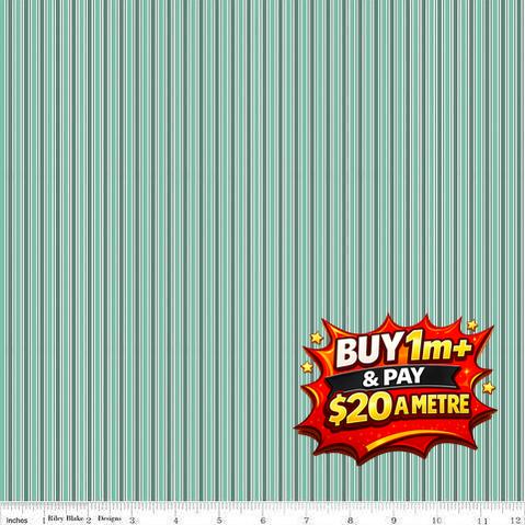 #BERRY MARKET C15745- SEAGLASS 100% COTTON