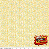 NEW BEGINNINGS C15754-YELLOW 100% COTTON