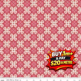 PIECE & PLENTY C15870-TEAROSE 100% COTTON