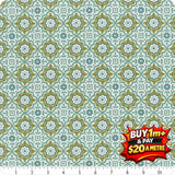 PIECE & PLENTY - C15882 - SEAGLASS - 100% Cotton