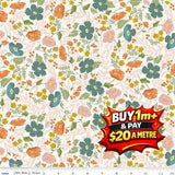 WINGED MEDLEY BOHO BLOOMS CLOUD - C15912-CLOUD - 100% COTTON