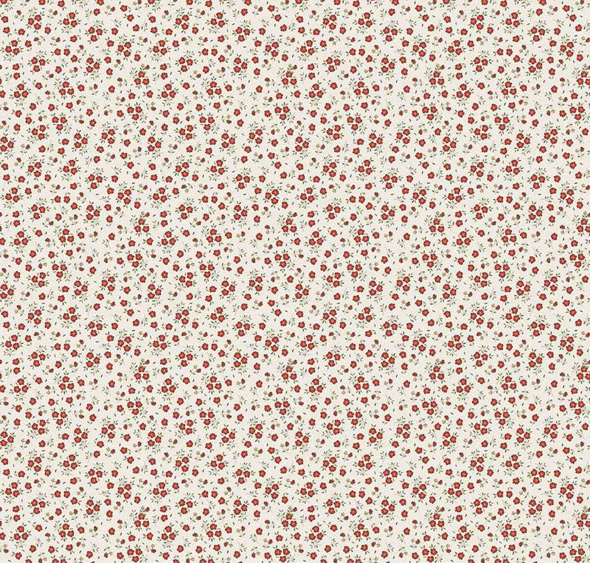 ANNE OF GREEN GABLES DITSY RED - C16126-RED - 100% Cotton