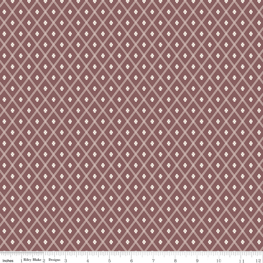 NORTHANGER ABBEY THORPE MARSALA - C17891-MARSALA - 100% Cotton